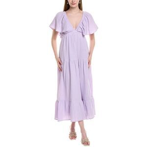 Jl Luxe Womens Maxi Dress, Purple
